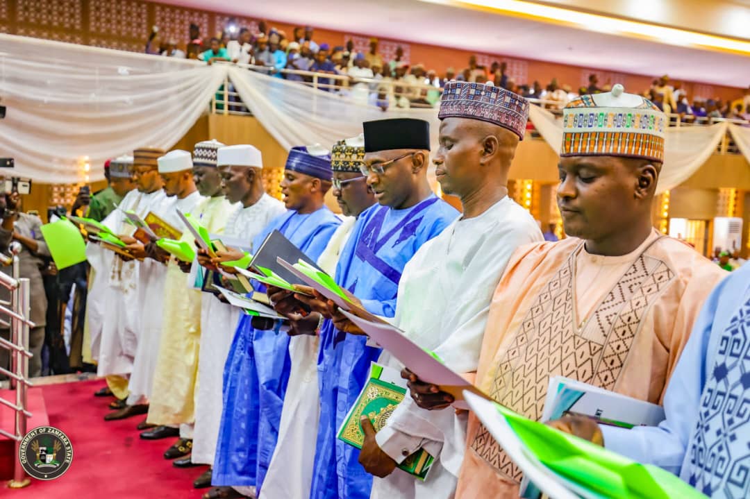 Zamfara State Governor Swears In Sole Administrators For 14 Local ...