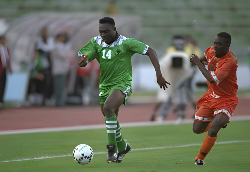 Nigeria Super Eagles Cote d Ivoire AFCON 1994 Amokachi