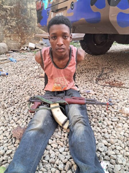 The FCT Police Command has confirmed the arrest of a bandit