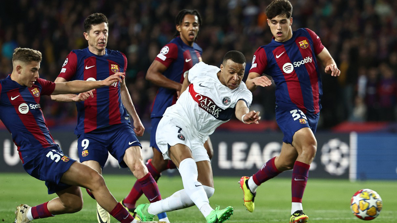 Mbappe's PSG punish 10-man Barca to reach Champions League semis | The  Guardian Nigeria News - Nigeria and World News — Sport — The Guardian  Nigeria News – Nigeria and World News