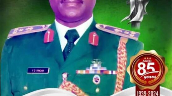 Brigadier General Yakubu Rimdan has been laid to rest