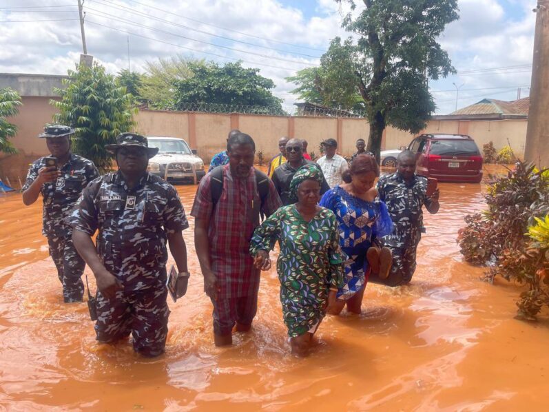 FLOODING OF OUR EDO STATE HEADQUARTERS IN BENIN CITY