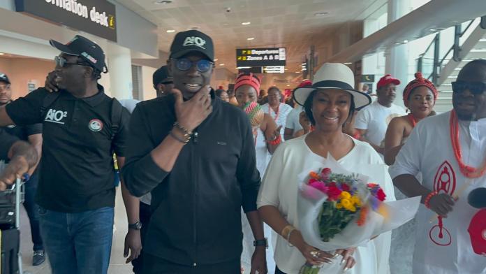 Asue Ighodalo, PDP's governorship candidate in Edo State, received a warm welcome in Manchester, as he engaged with the Edo Diaspora.