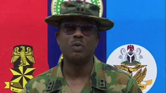 Director, Media Operations, DHQ,, Maj. Gen. Edward Buba