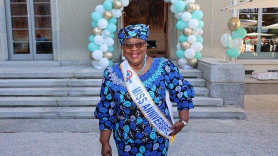 Ngozi Okonjo-Iweala has announced her intention to bid for a second term as Director-General of the World Trade Organization (WTO).(Photo by Fabrice COFFRINI / AFP)