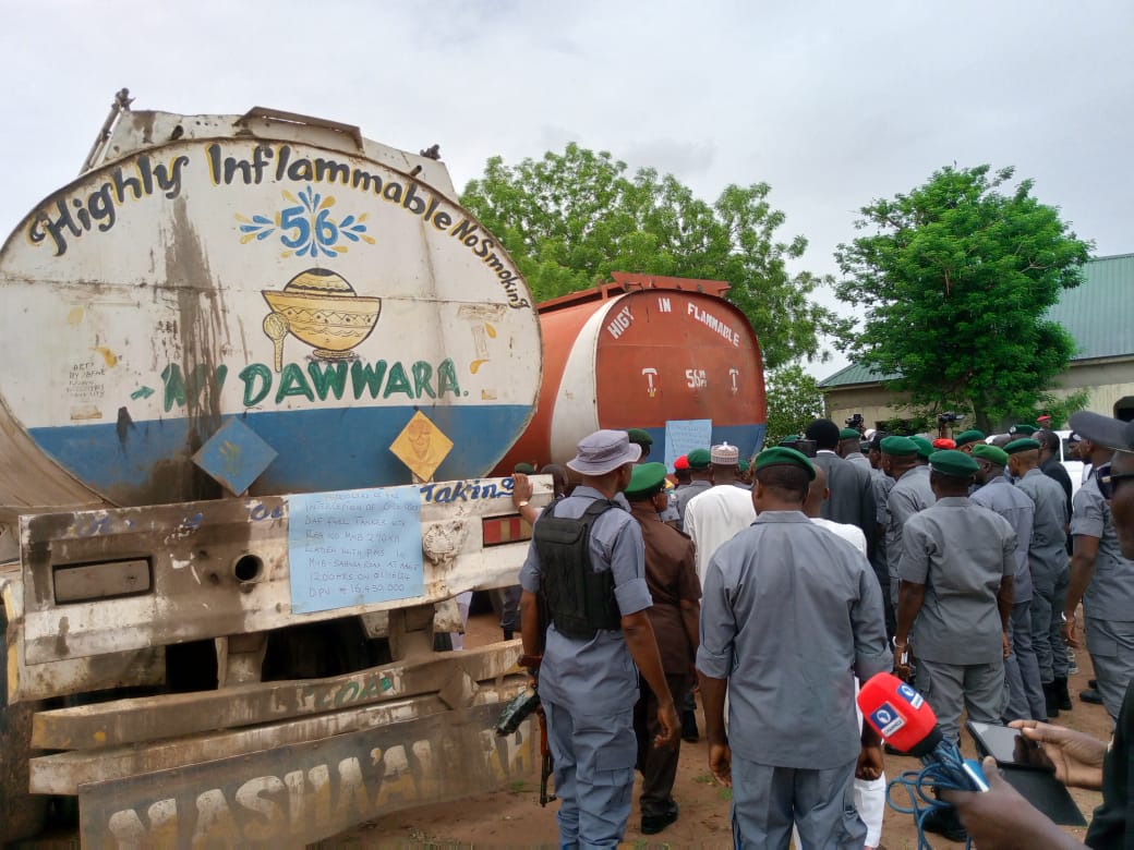 Customs intercepts 150,950 litres of PMS in one week in Adamawa