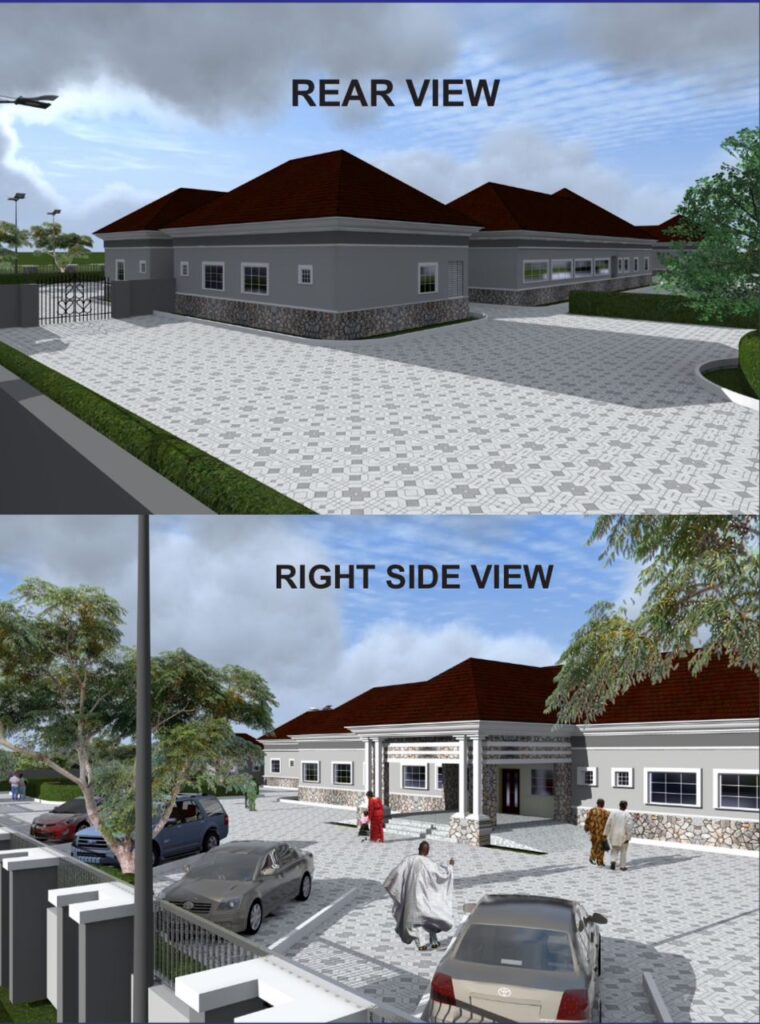 Artists impression of the revamped Patigi Regatta Motel. Kwara State Government begins an eight-month reconstruction of the Patigi Regatta Motel to boost tourism, create jobs, and enhance revenue.