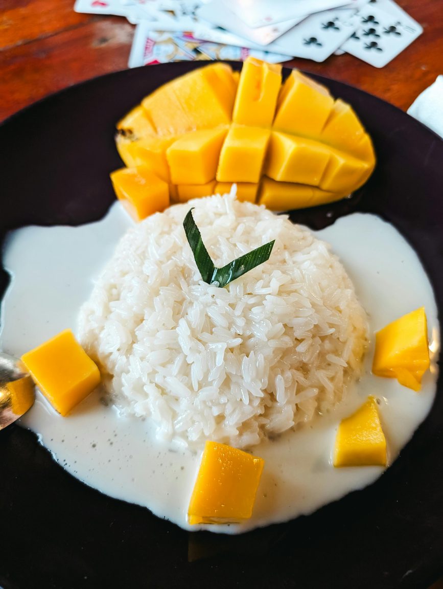 Mango sticky rice. Photo - Pexels / Markus Winkler