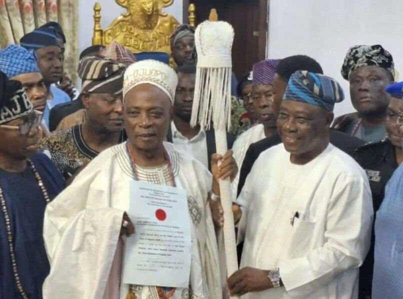 Rashidi Ladoja has said he accepted to become a king in the Olubadan lineage because the question he has been asking about his domain has been answered