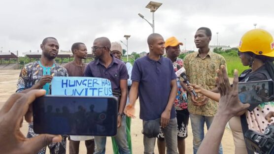 Only eight people came out to attend the much-touted protest against economic hardship and bad governance in Ilorin, Kwara State