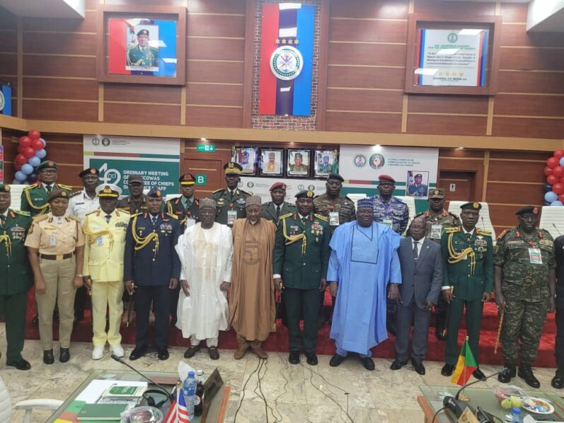 The top security echelon of the Economic Community of West African States (ECOWAS) are presently meeting at the headquarters in Abuja