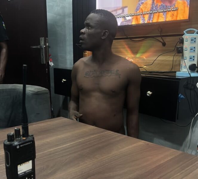 The Lagos State Police Command has  confirmed the arrest of a notorious armed robber, Olamide Adeniyi in Igando 