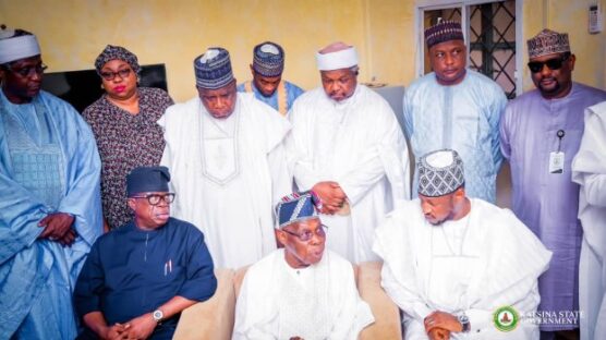 Olusegun Obasanjo, Yemi Osinbajo and others attended the Fiddau prayer for late President Umaru Musa Yar'Adua’s mother