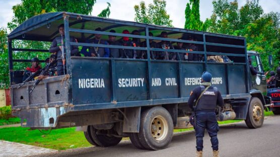 The Nigeria Security and Civil Defense Corps (NSCDC) have arrested 13 vandals for harvesting solar electrical cables