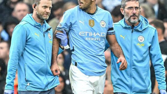 Manchester City has officially confirmed that Rodri suffered ligament damage to his right knee during their weekend clash against Arsenal