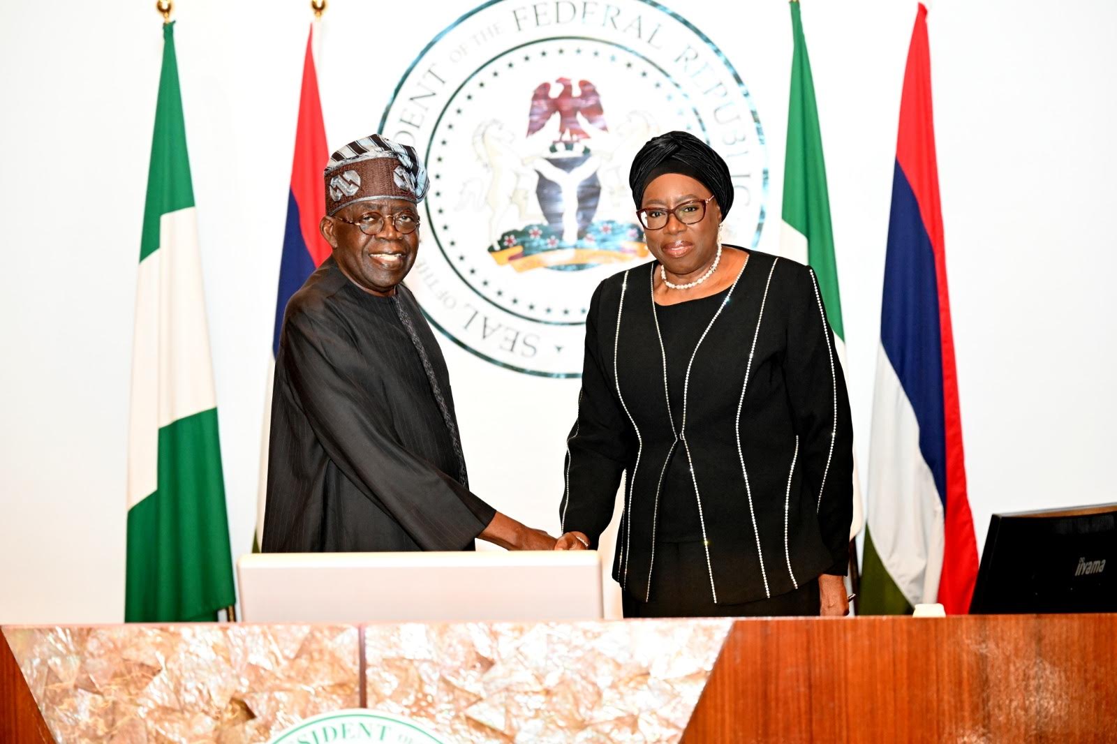 President Bola Tinubu has sworn in Justice Kudirat Olatokunbo Kekere-Ekun as the 23rd Chief Justice of Nigeria (CJN)