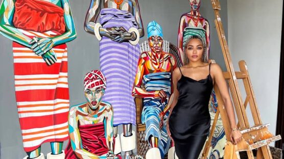 'Women of the Elephant Tusk,' an exhibition by REWA, showcases African female empowerment and cultural cohesion through bold portraits of traditional matriarchs.