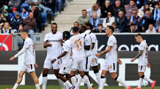 Victor Boniface bagged a brace and an assist to help Bayer Leverkusen thump Hoffenheim 4-1 in a Bundesliga game