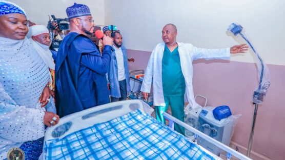 Governor Dauda Lawal commissions the newly renovated Maru General Hospital, highlighting his administration's focus on upgrading healthcare facilities across Zamfara State.