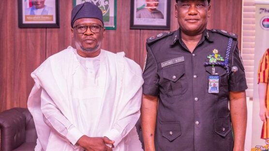 Adamawa State Commissioner of Police, Dankombo Morris (right), has deployed more operatives to restore normalcy and arrest perpetrators over farmers/herders clash in the state