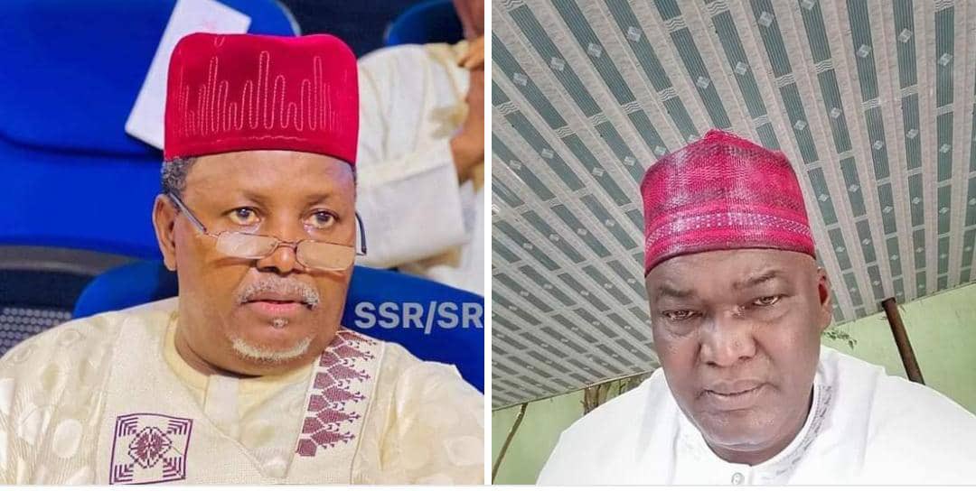 The New Nigeria Peoples Party (NNPP) has suspended Kano State’s Secretary to the State Government (SSG), Abdullahi Baffa Bichi (left) and the Commissioner of Transportation, Muhammad Diggol