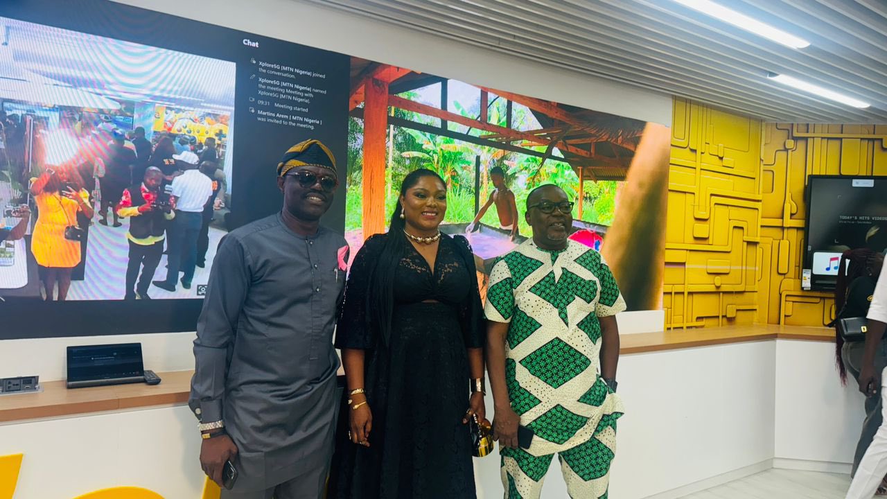 MTN Nigeria has launched a cutting-edge first of it's kind 5G-powered digital service centre at its regional headquarters in Abuja