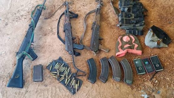 Troops of the Nigerian Army have neutralised no fewer than four terrorists in Yobe and Borno states, recovering weapons and ammunition during the operations