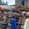 Driver dies as two trucks collide due to brake failure