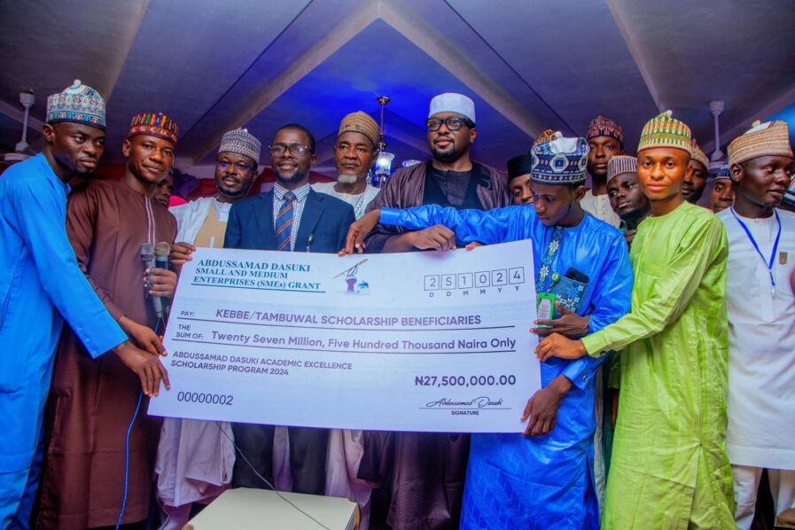 Hon. Abdussamad Dasuki awards ₦27.5 million in scholarships, agricultural support, and grants to empower Kebbe/Tambuwal constituents, aiming to elevate education and livelihood in Sokoto State.