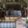 NAF airlifts First Lady’s relief materials to Borno flood victims