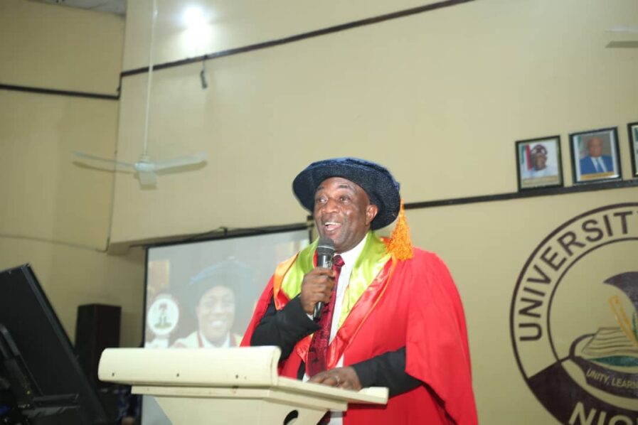 Senator Yunus Akintunde discusses strategies to reduce energy poverty in Nigeria's rural areas through renewable energy, investment incentives, and policy reforms at the University of Uyo.