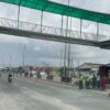 Commuters escape death as 5-Star pedestrian bridge collapses in Lagos