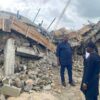 Panic as three-story building collapses in Rivers