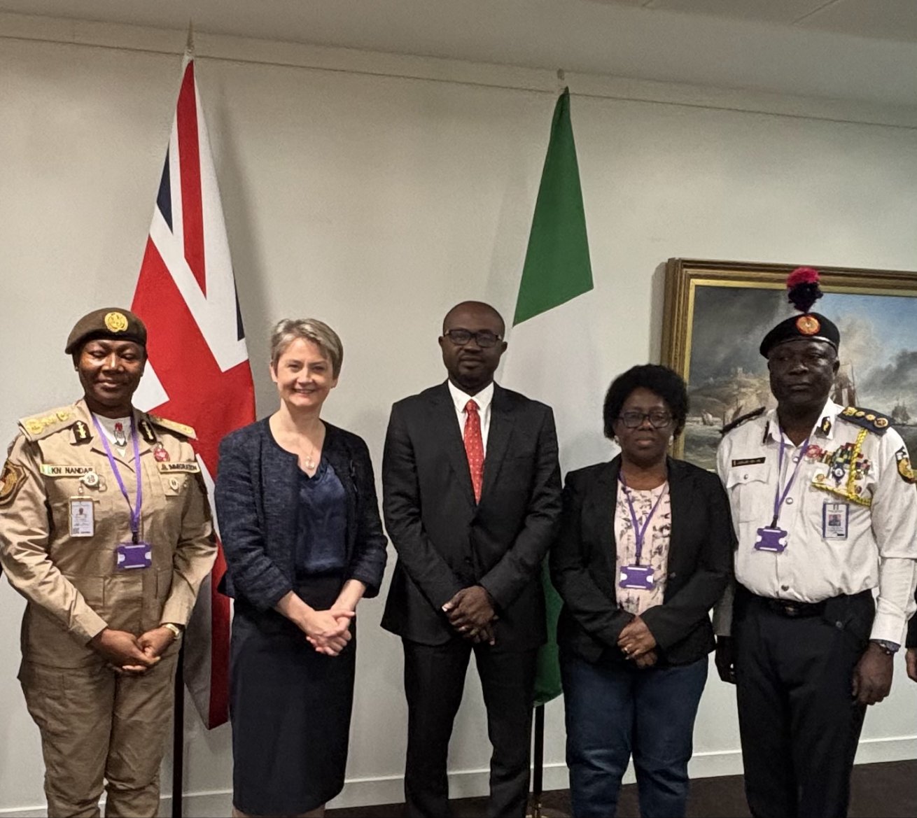 The Federal Government has partnered with the United Kingdom (UK) to strengthen security in Nigeria and also work on a lasting contactless biometrics solution