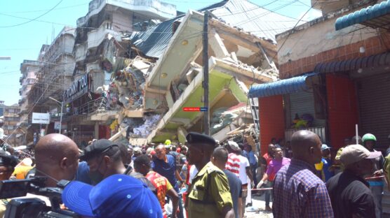 The death toll in the building which collapsed in Dar es Salaam, Tanzania has risen to 13 even as survivors are still trapped