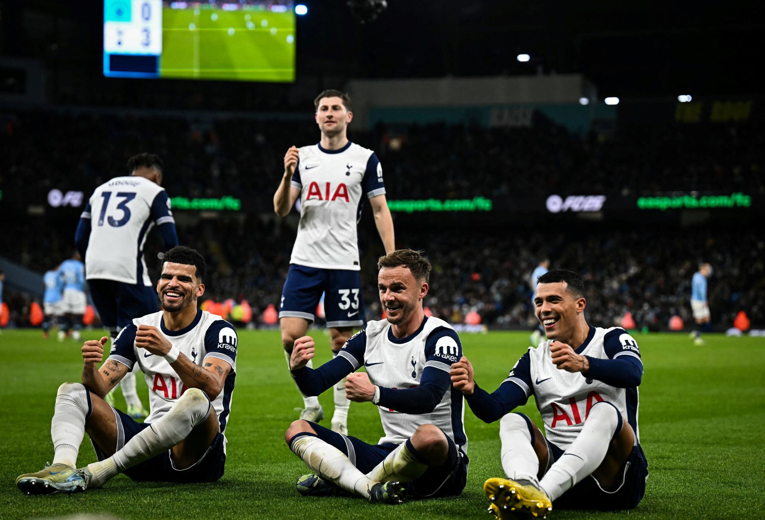 Spurs thrash Man City 4-0 to end 52-match unbeaten home run