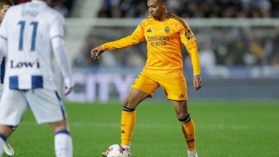 Kylian Mbappe was on target for his first goal in five games for Real Madrid as the champions cruised to a 3-0 win over Leganes in the La Liga