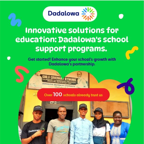 Dadalowa, an edfintech platform, is transforming education financing in Nigeria with flexible micro-payment solutions, helping families afford school fees and reducing dropout rates.