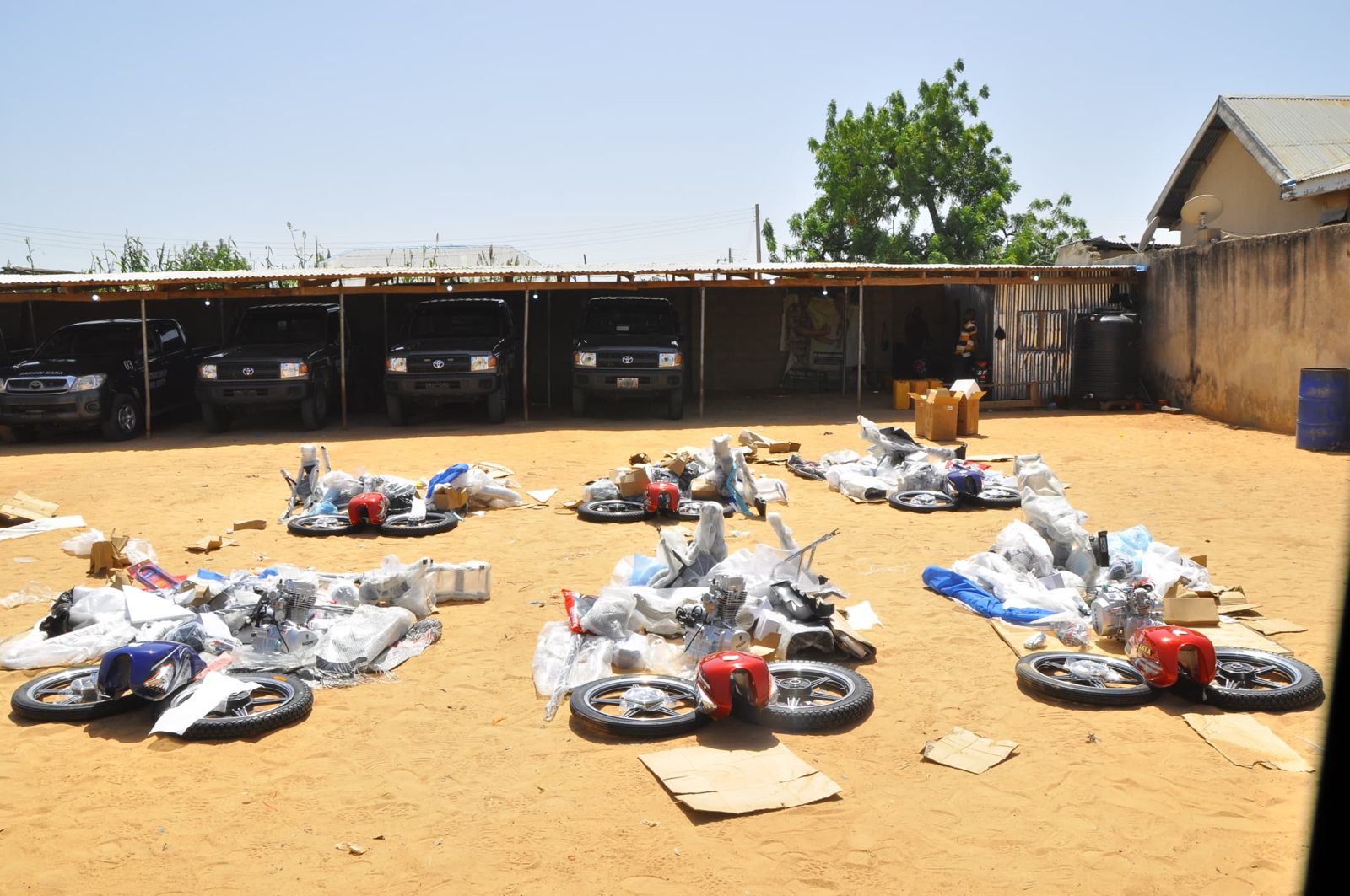 Troops of Sector 2 Operation HADIN KAI have crippled Boko Haram logistics and arrested a  courier who works for the terrorists 