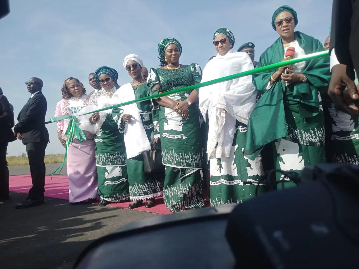 First Lady commissions upgraded runway o