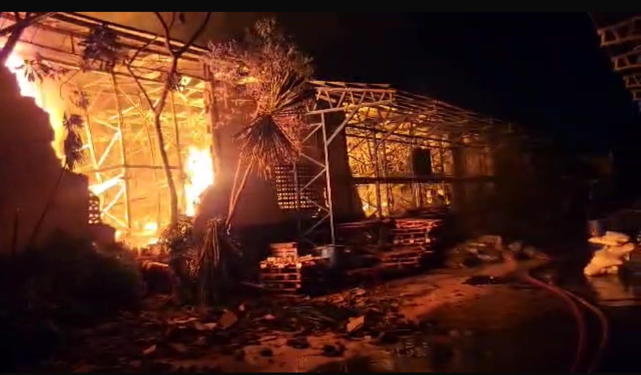 Fire at Ikeja factory doused, goods worth millions destroyed