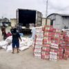 Rivers distributes relief  materials to flood victims