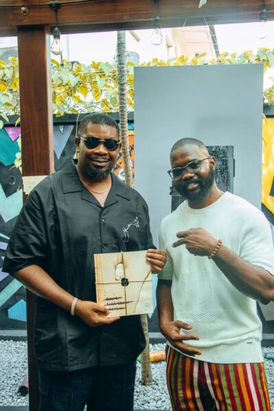 Toheeb Dele-Balogun debuts ‘Don’t Tell These Stories’ with an immersive, art-focused launch in Lagos, drawing praise from Don Jazzy, D’banj, and notable art enthusiasts.