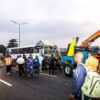 Worshippers escape death as bus collides with truck in Lagos