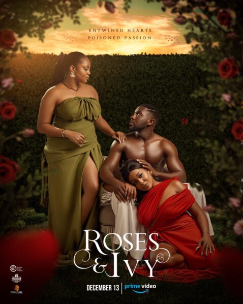 Don’t miss Biodun Stephen’s Roses and Ivy, a gripping Nollywood series premiering on Prime Video on 13 December 2024. A perfect holiday watch!