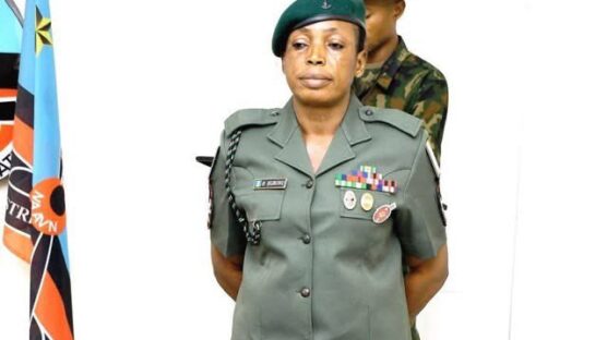 The Nigerian Army Women Command (NAWC) has described the decoration of the first female Army Warrant Officer, Hajara Egbunu, as a sign of great things to come