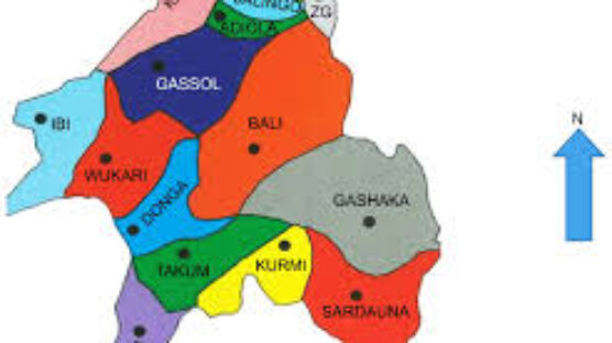 Taraba State Map