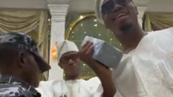 Police detain officer in viral naira abuse video involving Okoya’s sons