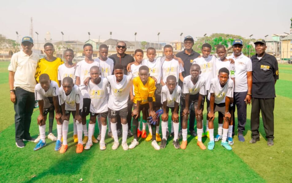 The JOF All Stars team clinched a 3-1 victory against Ogun State’s Smart Strikers, concluding the 2024 JOF Under-13 Soccer Tournament in an exhilarating friendly match.