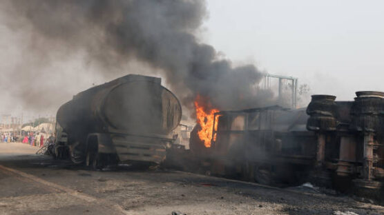 Tanker explosion